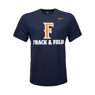 Nike Fear the 'F' Track & Field Tee - Navy